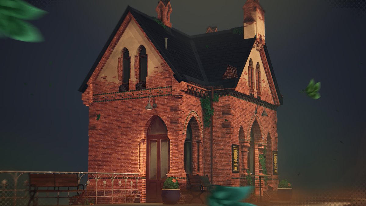 Fiddlatz3D's tweet photo. There we go, finished the texturing the other day!  

#b3d #Blender3d #environment #SubstancePainter https://t.co/rSyqPum9CK