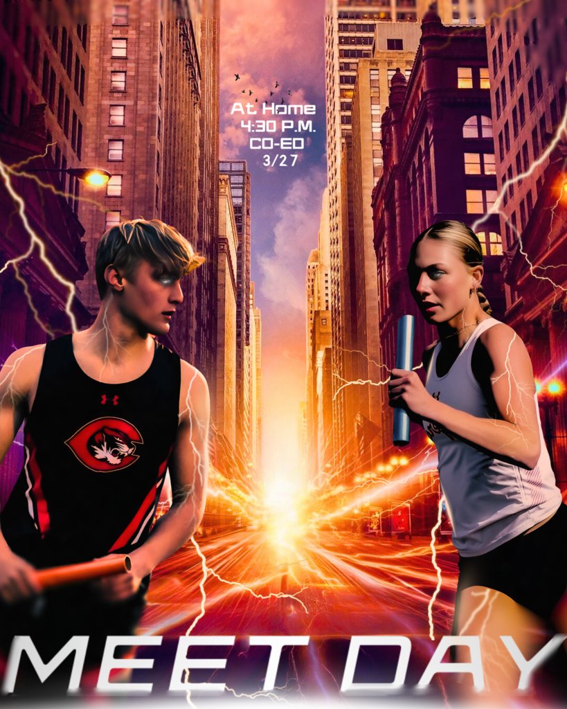 🏃Carroll Early Bird Coed Track Meet 
📅Thursday, March 27 
⏰4:30
📍Carroll Stadium 
🆚Multiple Teams