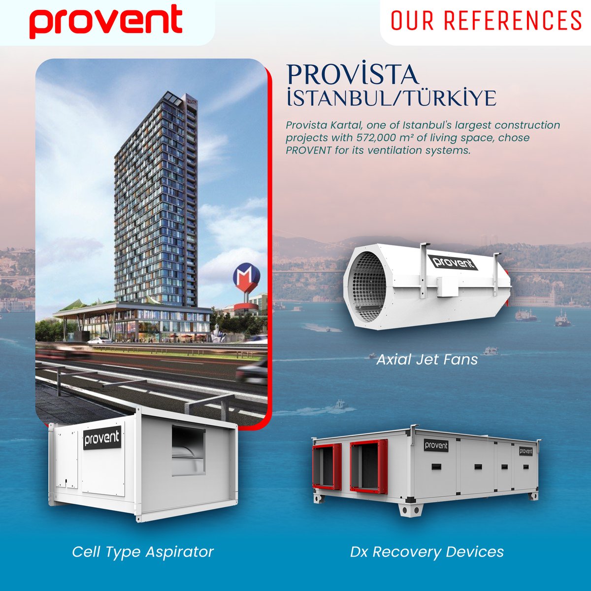 proventtermo's tweet photo. Our References ⭐ 

#provent #aircondition #airconditioning #HVAC #hvacsolutions #heatrecovery #ventilationsystem #havalandırma #istanbul #reference https://t.co/q1jxElti3e