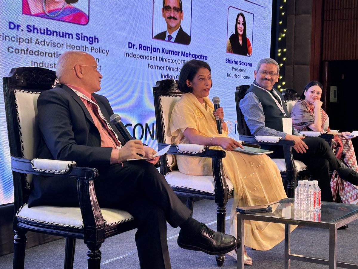 gmhwsummit's tweet photo. #GMHWS2025 Day 1 | Leadership Panel 2

Topic: Organizational Policies, Procedures &amp; Advocacy of Wellbeing &amp; Mental Health To Create Strategic
Business Advantage

MODERATOR
Dr. Rajiv Kumar Jain

PANELISTS
Dr. Shubnum Singh
Dr. Ranjan Kumar Mohapatra
Shikha Saxena https://t.co/O2SqH80r0J