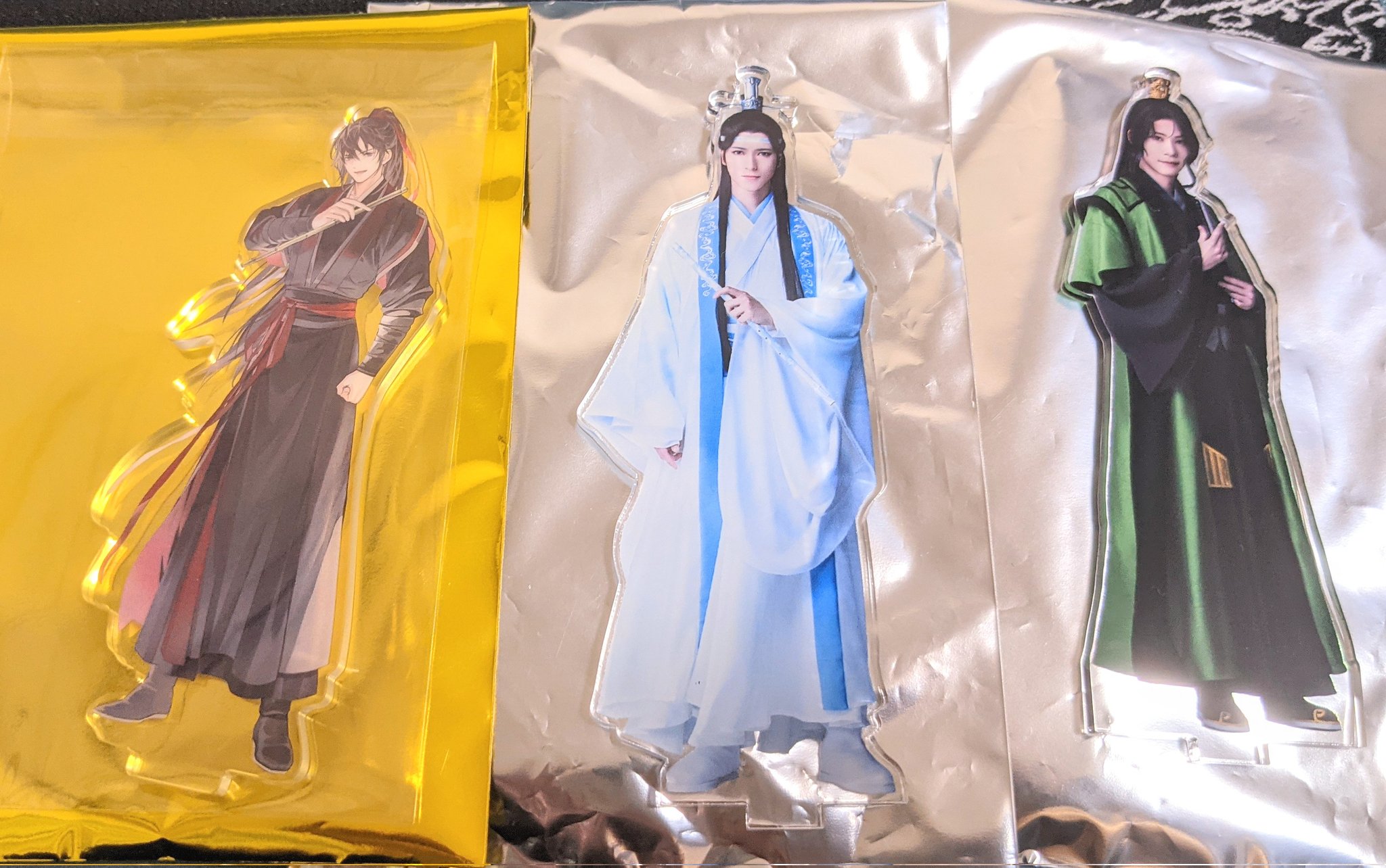 舞台 魔道祖師 ステそし アクリルスタンド イラスト ランダムアクスタ 9点 新品】舞台魔道祖師 ステそし アクスタ 金凌 イラストver - メルカリ