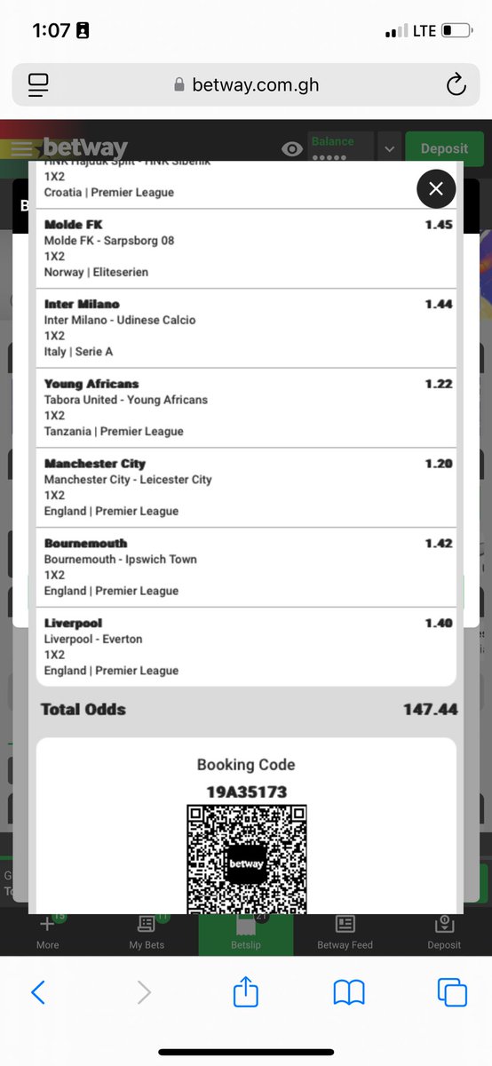 Booooomvillage's tweet photo. 🇬🇭Betway straight wins solid 💯 

Favorites to win 🤝🏾

🚨🚨Booking code ➡️➡️ 19A35173

Booomgratulations 🍏🍏🍏🍏 https://t.co/AU3bGUyD2Y