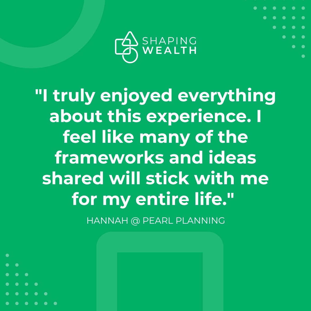In our transformative BTBA program, we’re teaching advisors the practical skills they need to meet evolving client expectations, experience more personal &amp; professional fulfillment, and ultimately grow their firms. Join us beginning 4/22: shapingwealth.com/btba