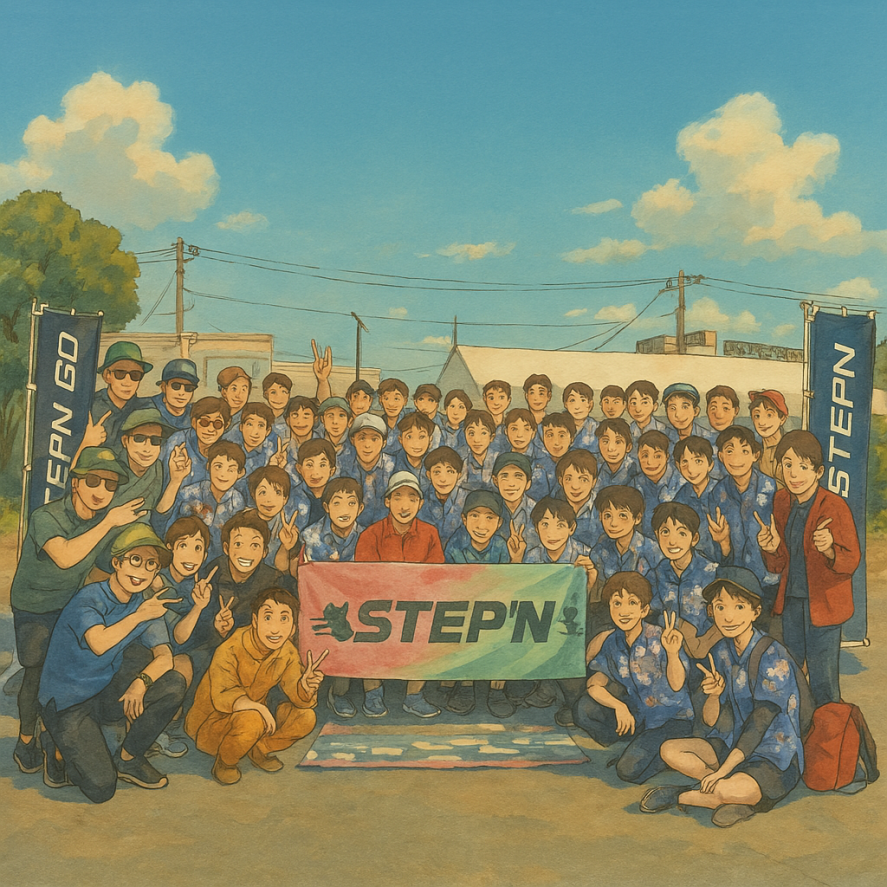 So excited to get back there, let me know if you're in the area at the end of April 🫡 🇯🇵
#STEPN