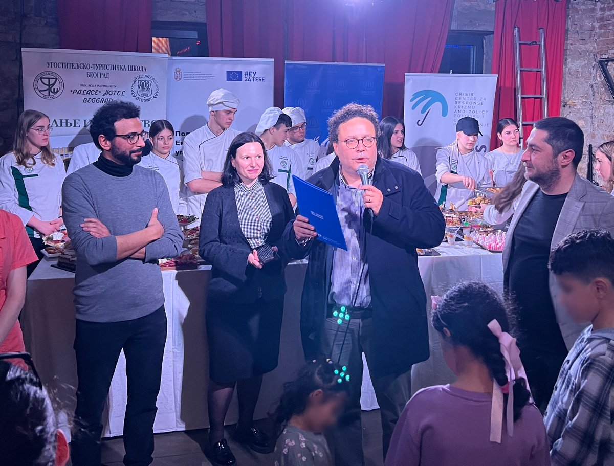 At Culinary Bridges, we celebrated the power of community engagement through food, music and dance. Ukrainian and Serbian dishes brought people together, showcasing solidarity, learning and the importance of social inclusion of refugees in Serbia.