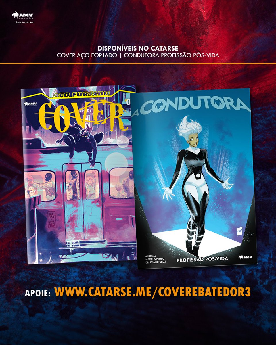 amorimverso's tweet photo. Só na nossa campanha você encontra esse combo perfeito! Cover + Condutora ❤️

Já deu um confere? Acesse: https://t.co/fVG0j3JSlV 

#amvproducoes #catarse https://t.co/pUPFsmRnaj