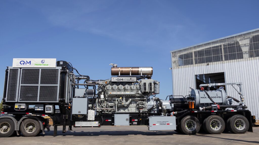 Cómo funciona el nuevo fracturador a gas fabricado por QM Equipment que permitirá reducir el costo de combustible hasta en un 85%.

El nuevo equipo está diseñado para operar 24 horas al día y utiliza el gas del propio yacimiento, lo que al mismo tiempo ayudará a reducir los