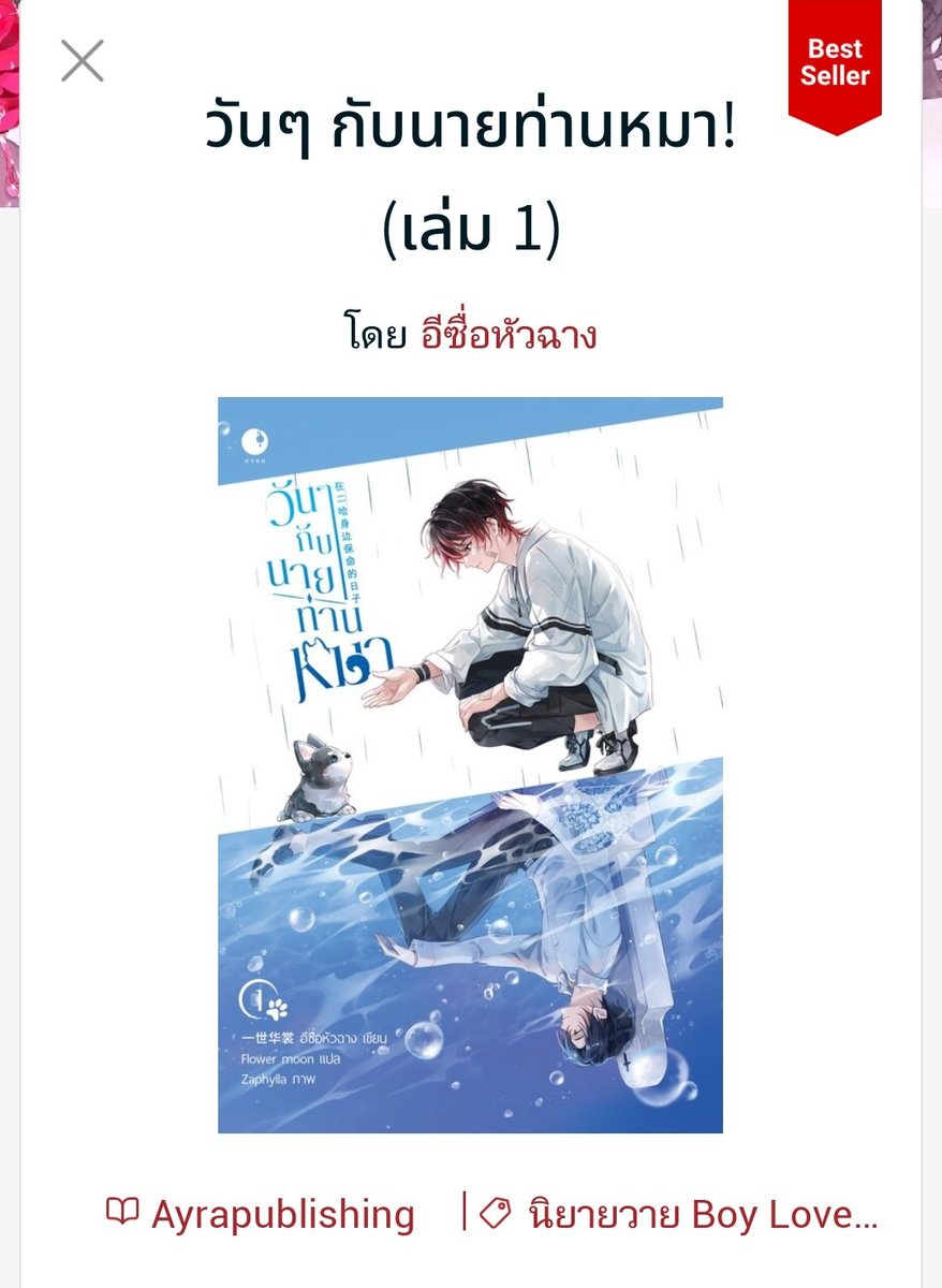 chewylundi's tweet photo. @littlemirek_ ถ้าสนใจแปลจีนด้วบ แนะนำวัน ๆ กับนายท่านหมาค่ะ นายเอกเพี้ยน ๆ บ๊อง ๆ จนหลายคน(รวมพระเอก)แอบด่าอยู่ในใจ แถมตลกมาก ๆ ๆ คลายเครียดแน่นอนค่ะ555555555 https://t.co/HKHGFoSOUz