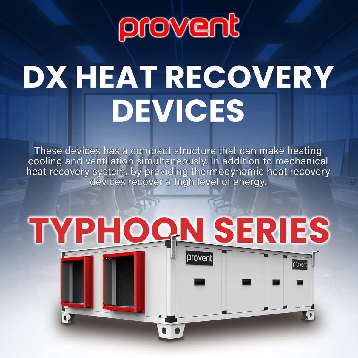 proventtermo's tweet photo. DX Heat Recovery: Energy Efficient and Eco-Friendly 

#provent #HVAC #aircondition #airconditioning #hvacsolutions #heatrecovery #dx https://t.co/whtXZk2iJR