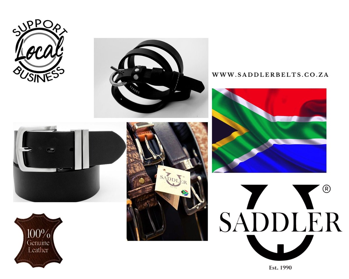 SaddlerBelts's tweet image. Supporting Local South African businesses as we only stand stronger together!
saddlerbelts.co.za
#supportlocal #belts #southafrica #ProudlySA #genuineleather #StyledByAfrica #SaddlerBelts #StrongerTogether #supportsmallbusinesses #supportlocalbusinesses