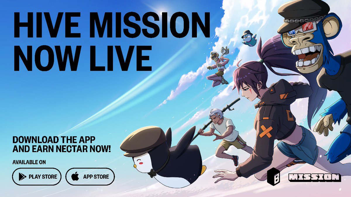 Bythen Card Holders! Hive Missions are LIVE.

Earn extra rewards from Bytes Hive by completing limited-time missions.

First mission is up for you to farm Nectar and unlock future benefits!