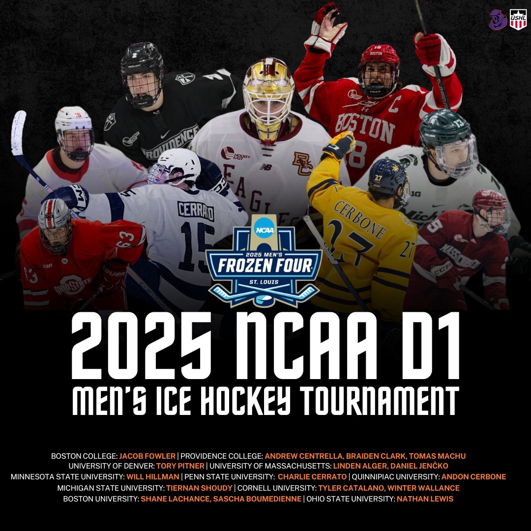 Big games ahead for our Phantoms alumni! 🏆 🏒 

We have 16 former phantoms competing in the 2025 NCAA Men’s Ice Hockey Tournament!

 Best of luck, guys—Youngstown is cheering you on!

#youngstownphantoms | #itstartshere