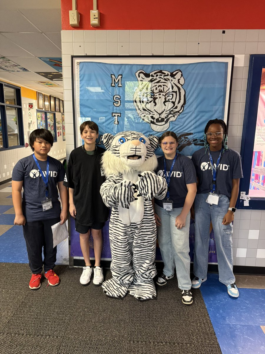 Our <a href="/MSTMAGNET/">MST Magnet School</a> AVID Ambassadors are all smiles and ready to welcome our visitors from <a href="/BirdvilleISD/">Birdville ISD</a> !
We’re proud to showcase the heart of MST—our students! #AVID #MSTpride #FutureLeaders #UnleashingGreatness