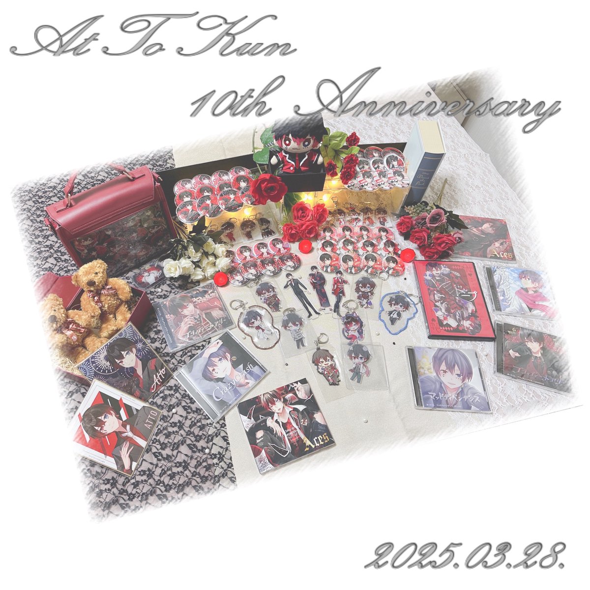 mi_Act000s's tweet photo. ｡ﾟﾟ･｡･ﾟﾟ｡
ﾟ。  𝐀𝐭𝐓𝐨𝐊𝐮𝐧 𝟏𝟎𝐭𝐡 𝐀𝐧𝐧𝐢𝐯𝐞𝐫𝐬𝐚𝐫𝐲  
 　ﾟ･｡･  

#あっとくん活動10周年 
#あっとくん10周年 https://t.co/u7rUVBtnhf