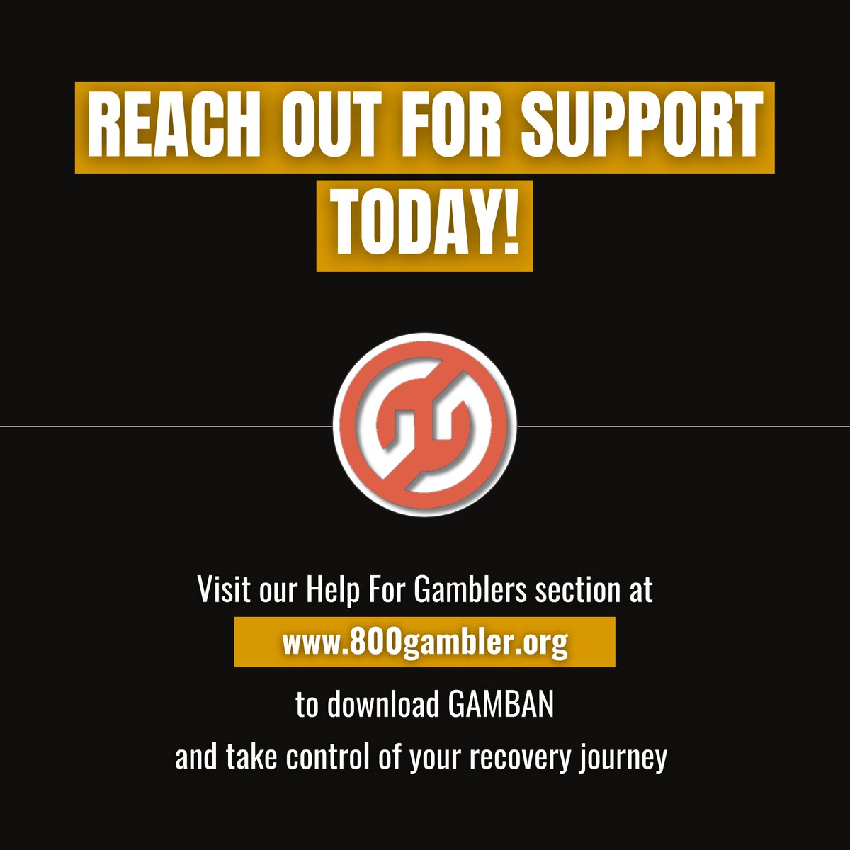 📵 Gamban (<a href="/gambanapp/">Gamban</a>) is a tool that blocks gambling sites and apps across devices, helping people stay in control. Whether you're in recovery or just need a break, it can be part of your support system. Call or text 800-GAMBLER to learn more.

#800Gambler #CCGNJ #Gamban