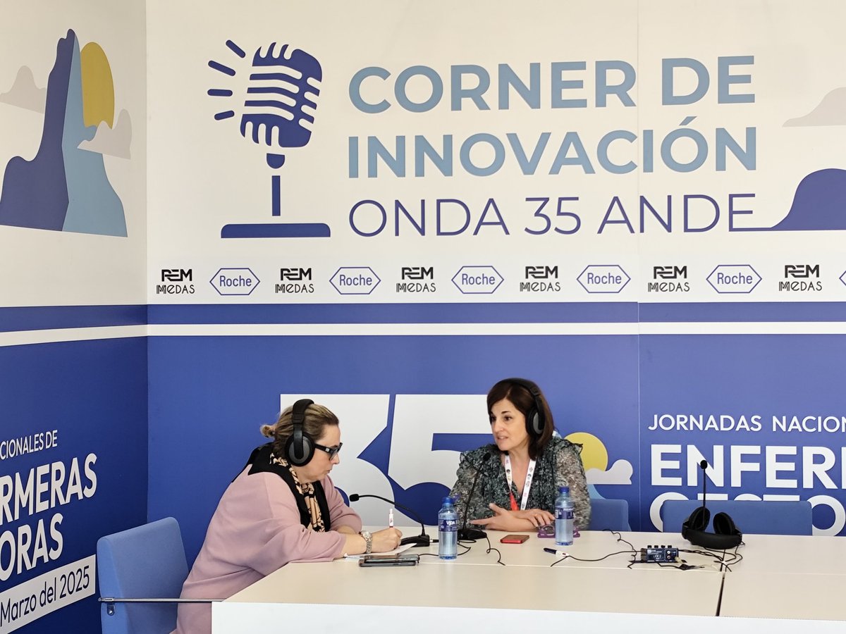 ANDE Directivos Enfermería (@andeorg) on Twitter photo #35ANDE en la Onda 35 ANDE, entrevista de <a href="/anamarsu/">Ana S Guerra / ❤️</a> de la mano de Isabel Prieto Méndez, directora de gestión de cuidados y enfermería de <a href="/CAHU_Area_V/">CAHU Área Sanitaria V</a>
Siguenos en la APP play.google.com/store/apps/det… #35ANDE en la Onda 35 ANDE, entrevista de <a href="/anamarsu/">Ana S Guerra / ❤️</a> de la mano de Isabel Prieto Méndez, directora de gestión de cuidados y enfermería de <a href="/CAHU_Area_V/">CAHU Área Sanitaria V</a>
Siguenos en la APP play.google.com/store/apps/det…