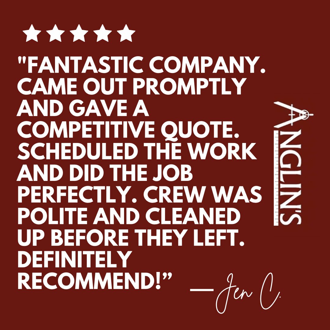 AnglinRepair's tweet image. Thank you for your kind words! We&apos;re so happy to hear that you had a great experience with our team. Providing prompt service, quality work, and a clean job site is always our goal. We truly appreciate your recommendation and are here if you ever need us again! 😊🔨