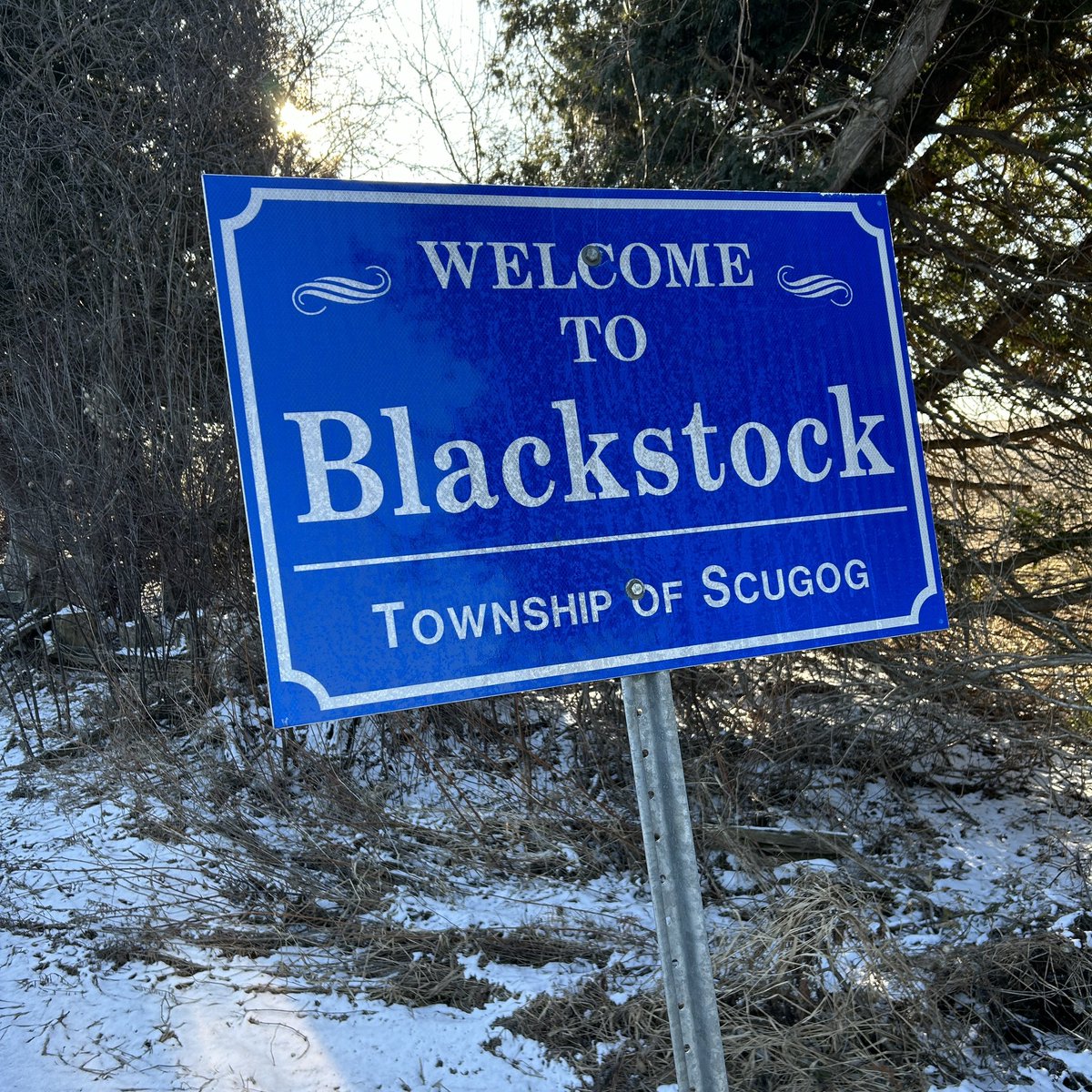 DRPSNorthDiv's tweet photo. North division traffic conducted traffic enforcement in #Blackstock this morning. Driver charged with perform stunt - excessively speeding, 30 day licence suspension and 14 day vehicle impound. #durhamvisionzero #Scugog #Brock #Uxbridge cg https://t.co/X32OUnvFXQ