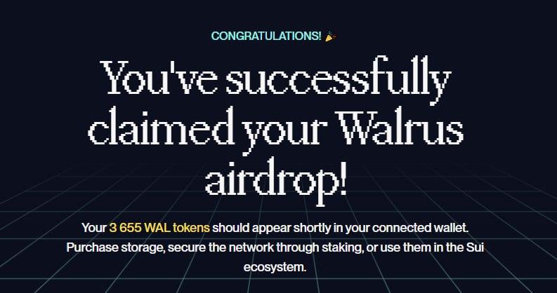Walrus airdrop is live 🔥

Link: claim.waIrus.com

#Walrus $WAL #airdrop #crypto