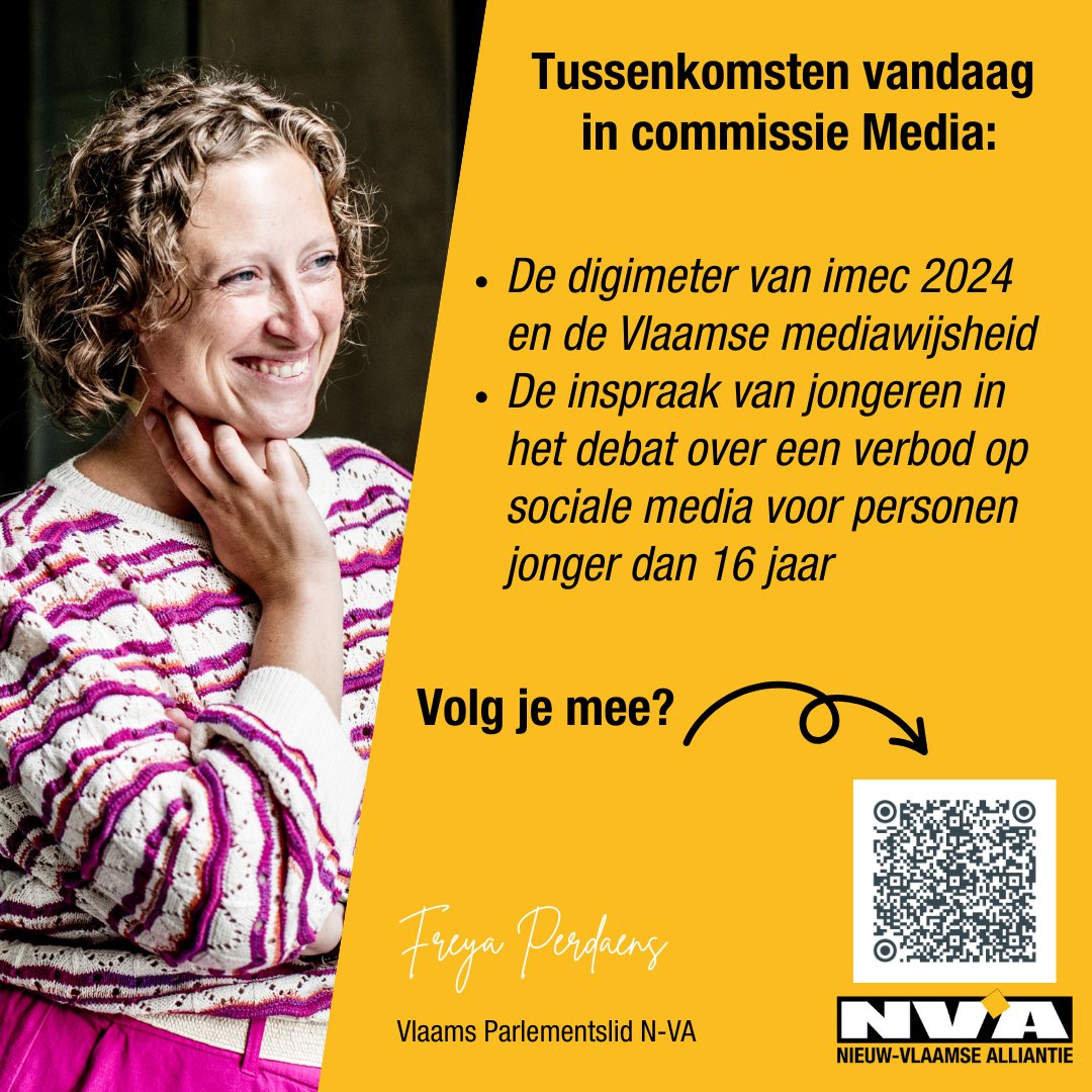 Zo dadelijk commissie Media. Volg gerust mee!