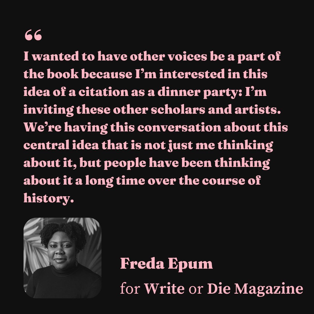 Write or Die Magazine (@writeordiemag) on Twitter photo .<a href="/taniamalik/">Tania Malik</a> speaks with Freda Epum on intersectional identities, mental illness and alienation, the vicarious pleasure of house hunting reality TV shows, and her memoir āThe Gloomy Girl Variety Showā š”
Read here ā
writeordiemag.com/author-intervi⦠.<a href="/taniamalik/">Tania Malik</a> speaks with Freda Epum on intersectional identities, mental illness and alienation, the vicarious pleasure of house hunting reality TV shows, and her memoir āThe Gloomy Girl Variety Showā š”
Read here ā
writeordiemag.com/author-interviā¦