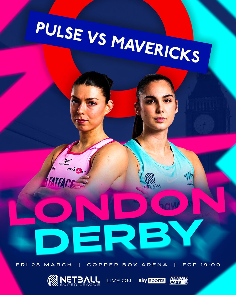 MayorofLondon's tweet photo. 2025 is shaping up to be an exceptional year for women’s sport in London.

Tomorrow, London Pulse take on London Mavericks at the Copper Box Arena for the first Netball Super League London derby of the year.

https://t.co/0CzcRMicbQ https://t.co/cY7221zWPT