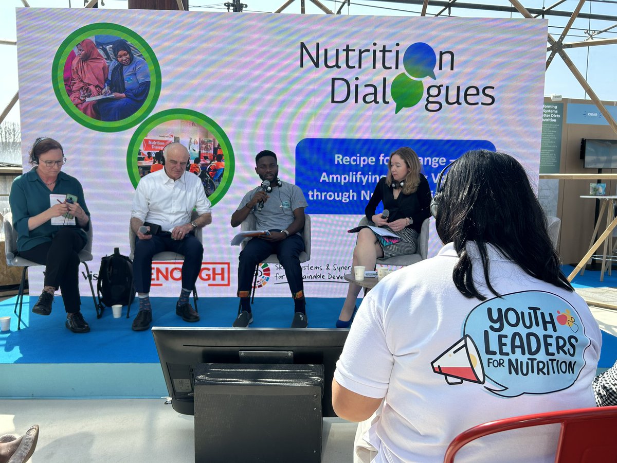 SDG2AdvocacyHub (@sdg2advocacyhub) on Twitter photo 🟡Children understand why they're experiencing malnutrition and have solutions. Their voices must be heard. Nutrition, being multi-sectoral, must be integrated into all areas, especially school meals and nutrition education. #N4GParis #YouthVoices #GoodFood4All <a href="/NutritionDialog/">Nutrition Dialogues</a> 🟡Children understand why they're experiencing malnutrition and have solutions. Their voices must be heard. Nutrition, being multi-sectoral, must be integrated into all areas, especially school meals and nutrition education. #N4GParis #YouthVoices #GoodFood4All <a href="/NutritionDialog/">Nutrition Dialogues</a>