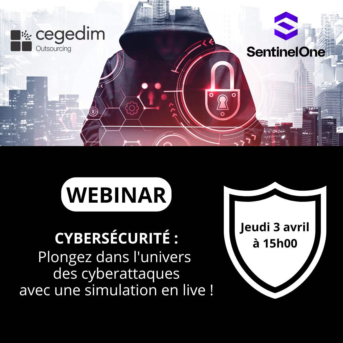 🔒 Les cybermenaces évoluent sans cesse. Pour mieux se défendre, il faut comprendre comment elles fonctionnent !
🚨Assistez à une simulation d’attaque en direct. 
👉 lnkd.in/e4SpHjkR
#cybersécurité #webinar #cyberattaques #sécuritéinformatique <a href="/SentinelOne/">SentinelOne</a>