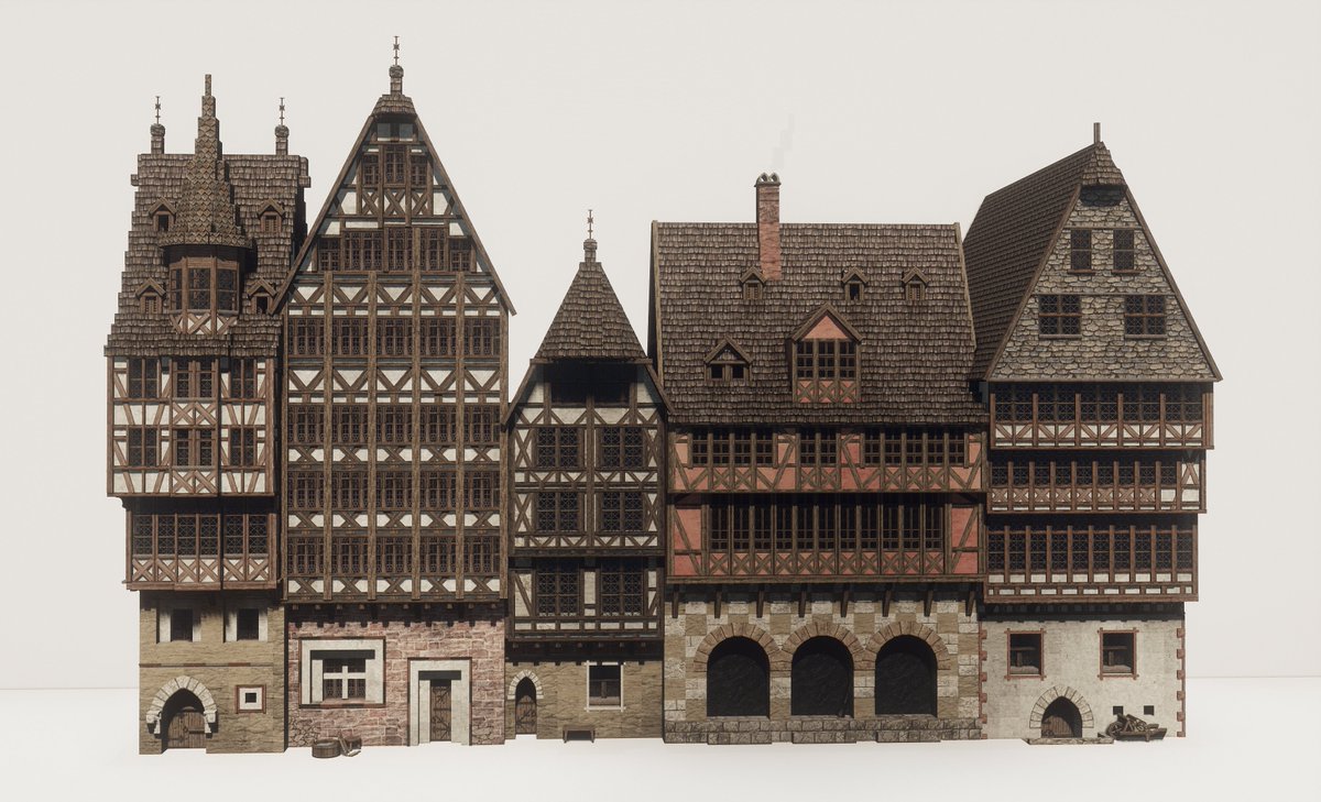 Römerberg Facades, Frankfurt
#Minecraft #WeAreConquest