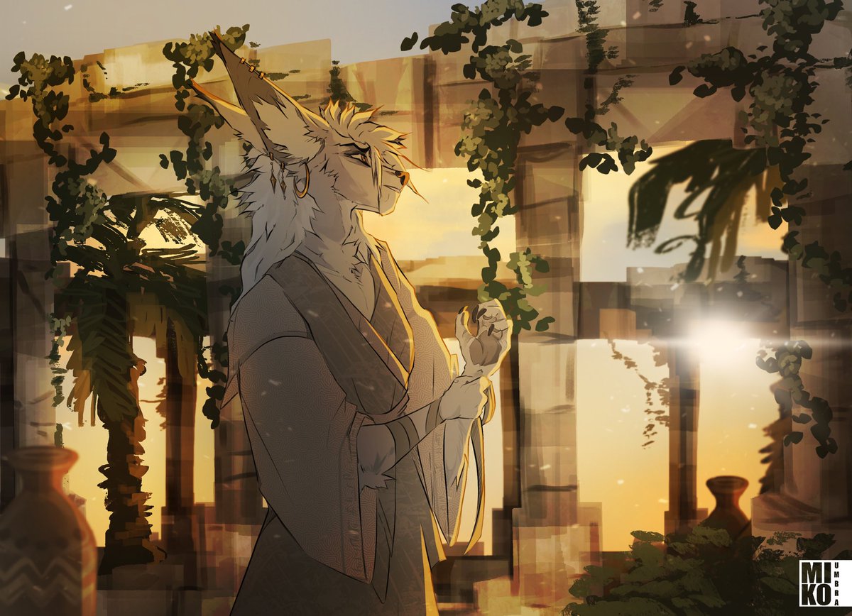 🦊🏺🌴

#furry #furryart #furryartwork