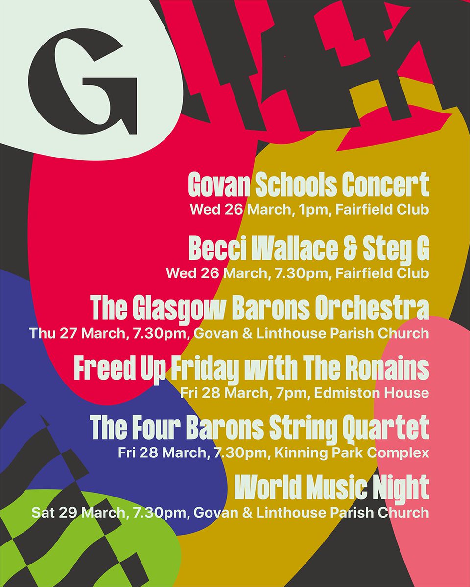 Scottish Music Centre (@scottishmusic) on Twitter photo Govan Music Festival by <a href="/FreedUpEvents/">Freed Up</a> / The Glasgow Barons continues until Saturday fab festival feat. <a href="/AntThomaz1/">Ant Thomaz</a> <a href="/theronains/">The Ronains</a> +loads more tickets and info ➡ glasgowbarons.com/govan-music-fe… Govan Music Festival by <a href="/FreedUpEvents/">Freed Up</a> / The Glasgow Barons continues until Saturday fab festival feat. <a href="/AntThomaz1/">Ant Thomaz</a> <a href="/theronains/">The Ronains</a> +loads more tickets and info ➡ glasgowbarons.com/govan-music-fe…