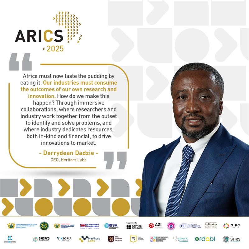From Research to Market—The Urgent Need for Industry Adoption

Africa's path to economic transformation lies in its ability to consume the outcomes of its own research and innovation. We cannot afford to treat homegrown research as an academic exercise that gathers dust in