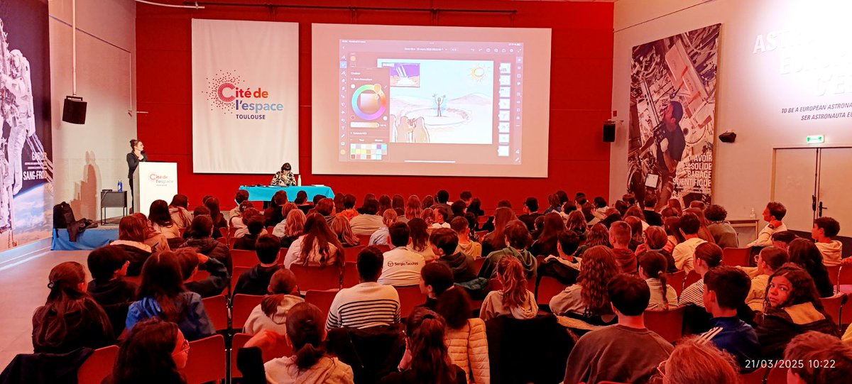 2/2 263 élèves ont fusionné créativité et technologie avec l'IA en EAC. Une journée d'innovation pour <a href="/CollegeMaure/">Collège Jacques Mauré - Castelginest</a> <a href="/LyceeHessel31/">Lycée Stéphane Hessel</a> <a href="/LyceeBaylet/">Lycée Jean Baylet</a> Clg Verdier à Leguevin <a href="/RomainRolland31/">Collège Romain Rolland - Saint Jean</a> college Despeyrous à Beaumont de Lomagne. Vifs remerciements à Aurélie Bordenave, illustratrice.