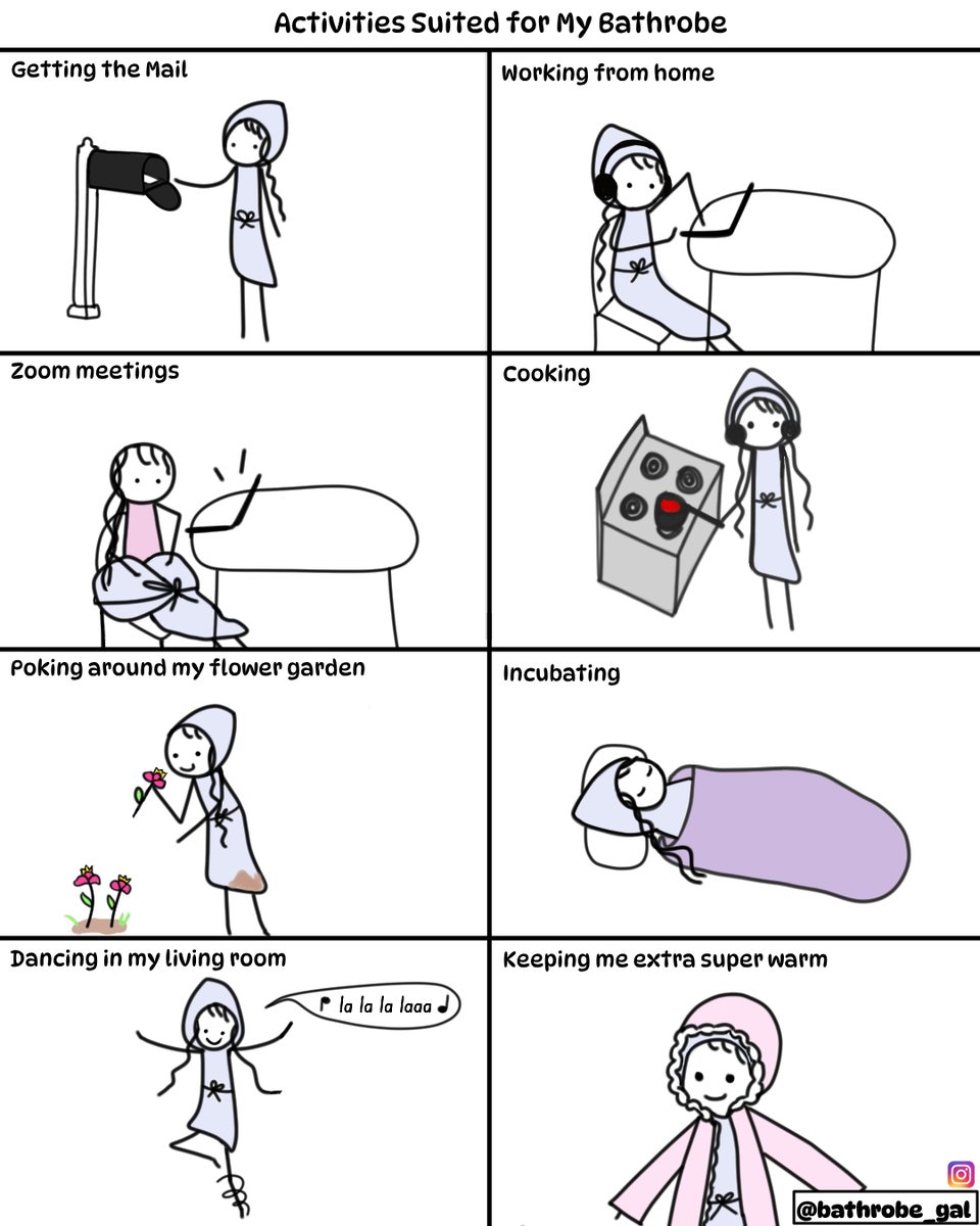 Look, I learned early on as a kid: when something is comforting, maximize its use.

Do you relate?

#neurodivergent #autistic #funny #comics #comfyclothes
