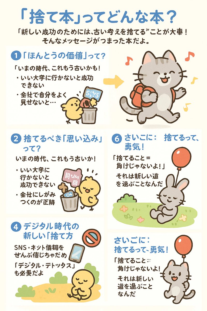 bveneta's tweet photo. GPTちゃんすげぇ！
本の要約もイラストでできるッ(驚き屋仕草) https://t.co/B6LU9yJ3qI