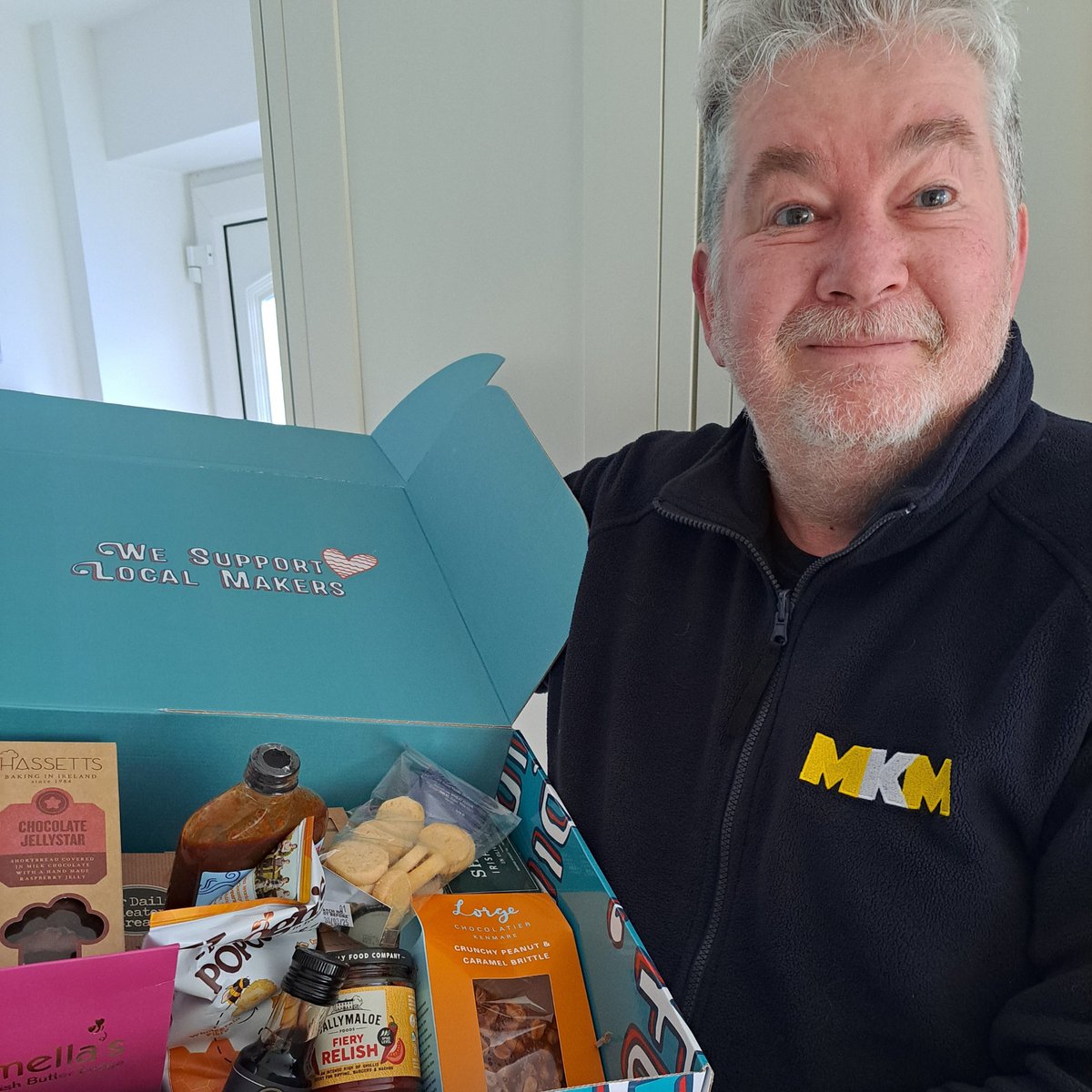 Last week, we had our annual customer quiz to celebrate St Patrick's Day ☘️

Our lucky winner was Phil at @MKMbs York, who recently received his winnings 🎁 Congratulations, Phil. We hope you enjoy your treats from the Emerald Isle!

#CustomerGiveaway #MDFmouldings