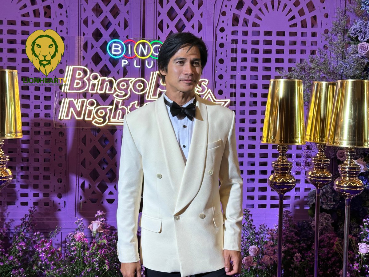 LionhearTVNet's tweet photo. We love you Papa P! The ultimate leading man and BingoPlus endorser at the purple carpet of #BingoPlusNight2025 https://t.co/wvdyPuLAHu