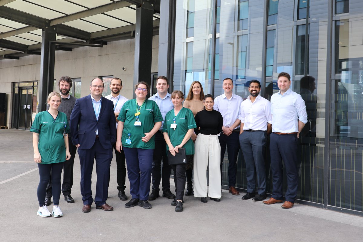 It was fantastic to welcome <a href="/RahulSingal1/">Rahul Singal</a>, Chief Pharmacy and Medicines Information Officer at <a href="/NHSEngland/">NHS England</a>, to the Royal to learn more about the great work our Pharmacy and Digital teams are doing to improve the care we can provide our patients, including within medicine safety.