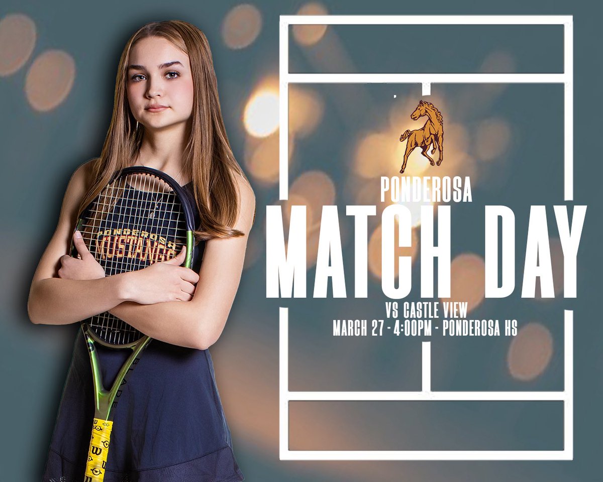 Ponderosa High School Athletic Department (@phsmustangsath) on Twitter photo 🚨🎾Match Day!!!🎾🚨
🆚 Castle View
⏰4:00pm
📍Ponderosa
#wearepondo <a href="/phsmustangs/">Ponderosa Mustangs</a> <a href="/PondoStangGang/">Pondo Stang Gang</a>
@ponderosa_mustangs @phsmustangsgirlstennis 🚨🎾Match Day!!!🎾🚨
🆚 Castle View
⏰4:00pm
📍Ponderosa
#wearepondo <a href="/phsmustangs/">Ponderosa Mustangs</a> <a href="/PondoStangGang/">Pondo Stang Gang</a>
@ponderosa_mustangs @phsmustangsgirlstennis