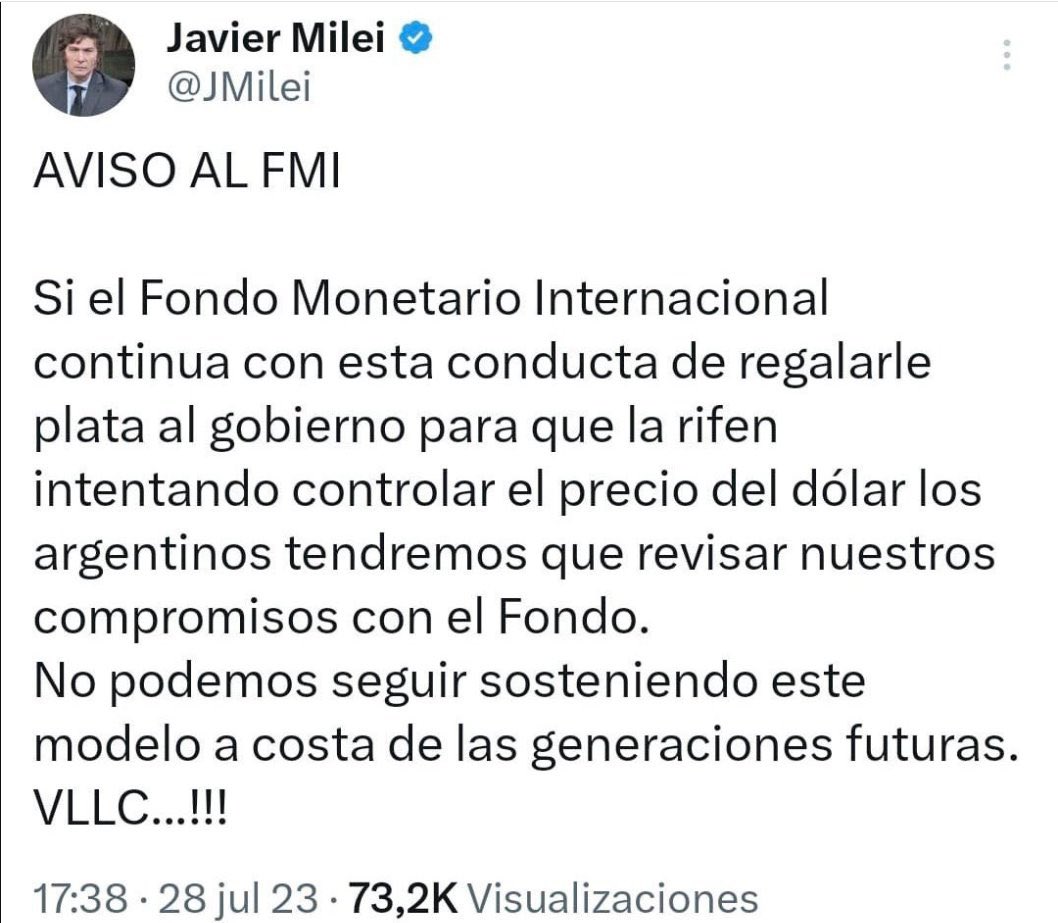 Estamos con usted, presidente