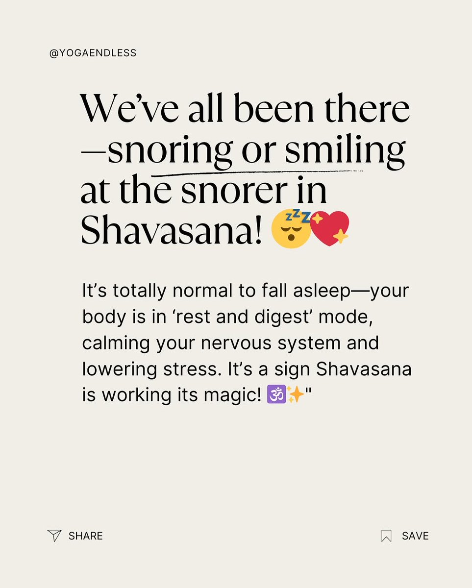 YogaEndless's tweet photo. Embrace stillness, unlock clarity. Shavasana isn’t just rest—it’s a reset for your mind and body. In the quiet, transformation happens.  
Benefits:
✔ Reduces stress &amp; anxiety  
✔ Enhances focus &amp; mindfulness  
✔ Promotes deep relaxation &amp; recovery https://t.co/JlejkSSsGp