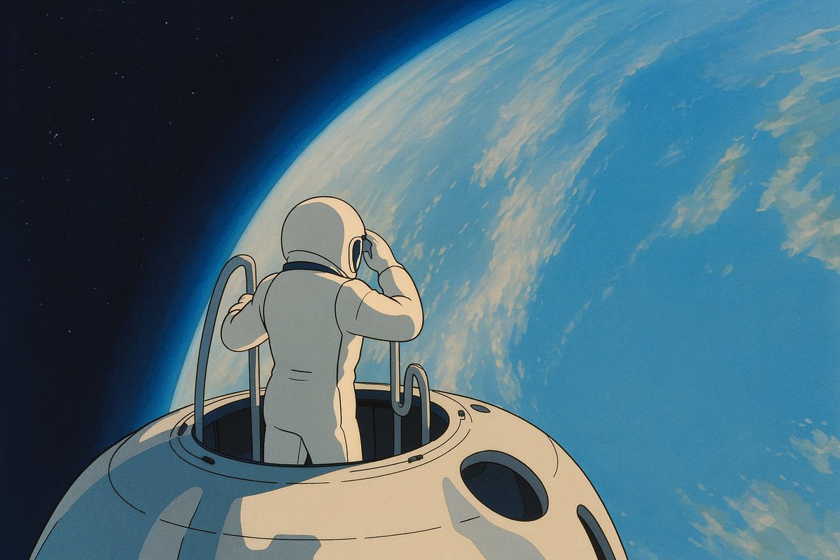NASAWatch's tweet photo. This AI generated pic is making the rounds @rookisaacman https://t.co/mtUCn4z7ro