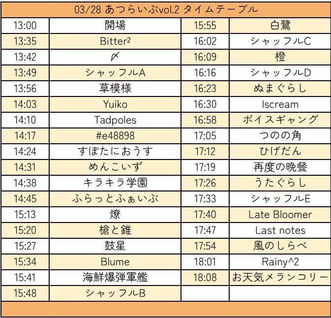 あつらいぶ tweet media