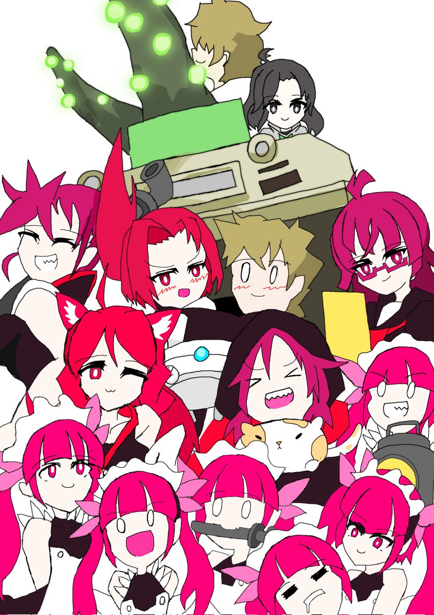 「ケムリクサ完結6周年という事で再掲。時間たつの早い!#ケムリクサ完結六周年 」|博打尾　back roadのイラスト
