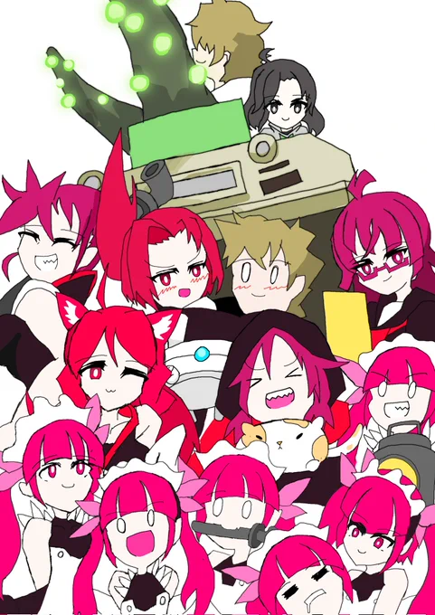 ケムリクサ完結6周年という事で再掲。時間たつの早い!#ケムリクサ完結六周年 