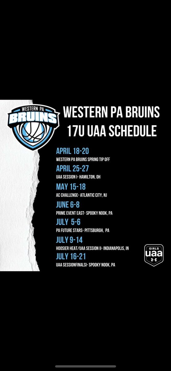 KayleeDeangelo's tweet image. Sophomore year AAU is coming up! Come catch a game!
