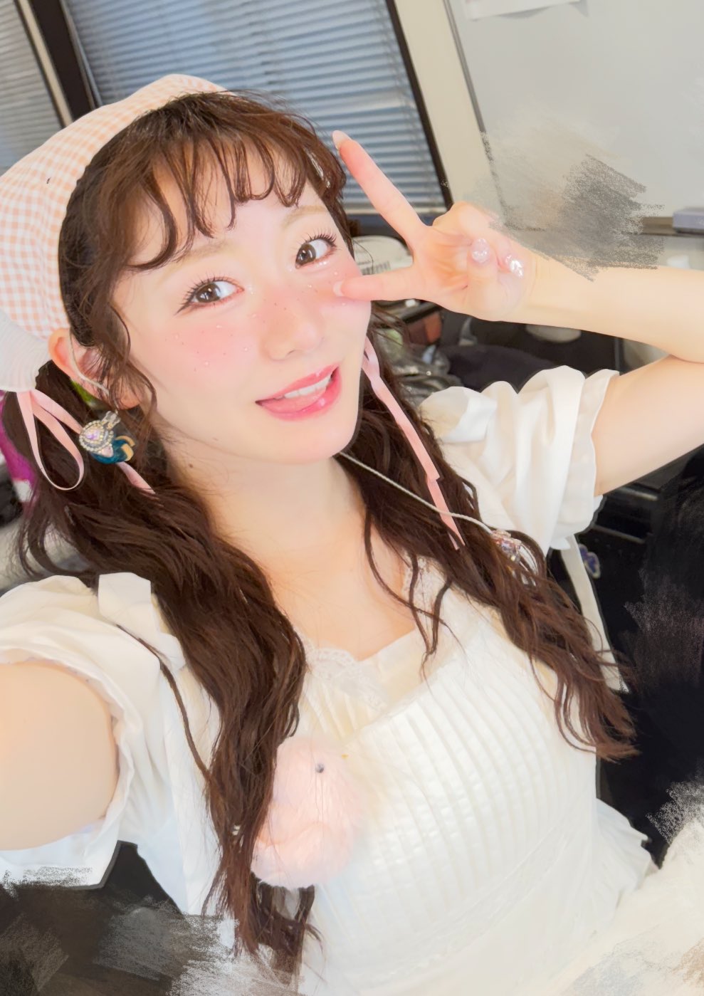松本かれん　チェキ　FRUITS ZIPPER 真中まな生誕祭 FRUITS ZIPPER 松本かれん 真中まな生誕祭 チェキ - メルカリ