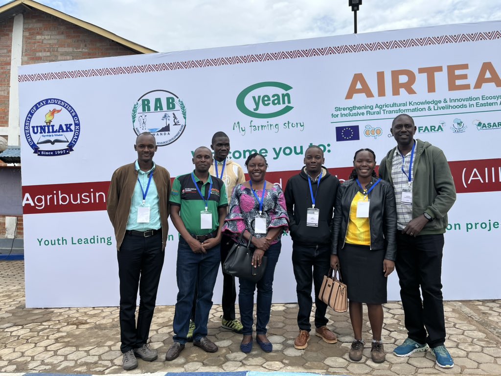 a_syova's tweet photo. Thrilled to be at the AIRTEA Third-Party Projects Close-Out & Capitalization Meeting in Musanze, Rwanda! Mr. Johnson Mugisa is joining key discussions on building future agricultural innovation, with support from EU, FARA, ASARECA, & EAFF.
#AIRTEA2025 #FARA #ASARECA #EAFF #EU https://t.co/pLmL5hWJlb