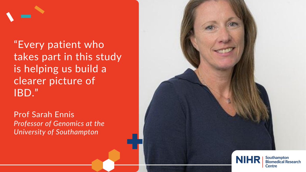 Inflammatory Bowel Disease (#IBD) affects half a million people in the UK.

A long-running study supported by our BRC has now reached 3,000 participants 👏

Researchers are combining genetic and clinical data to uncover the causes of the disease.

🔗👉 southamptonbrc.nihr.ac.uk/post/landmark-…