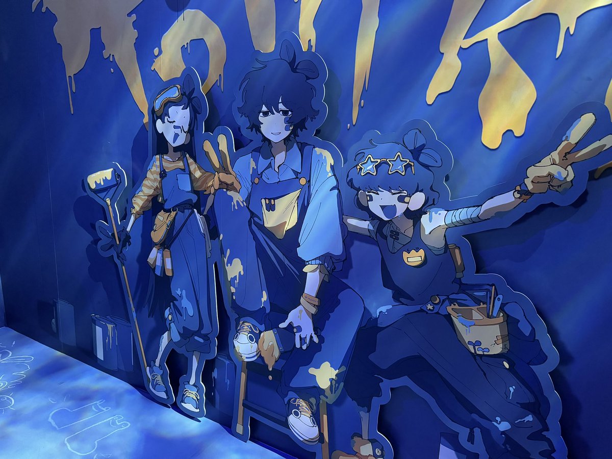 Eveくんの企画展『蒼像』行ってきました！！！！！ めちゃめちゃ凄かっ